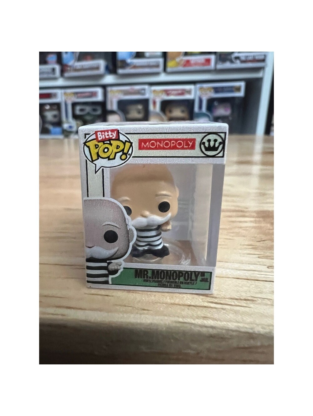 BITTY Mr. Monopoly Jail 1-Inch Funko Pop #32 Retro Toys Hasbro Uncle Pennybags